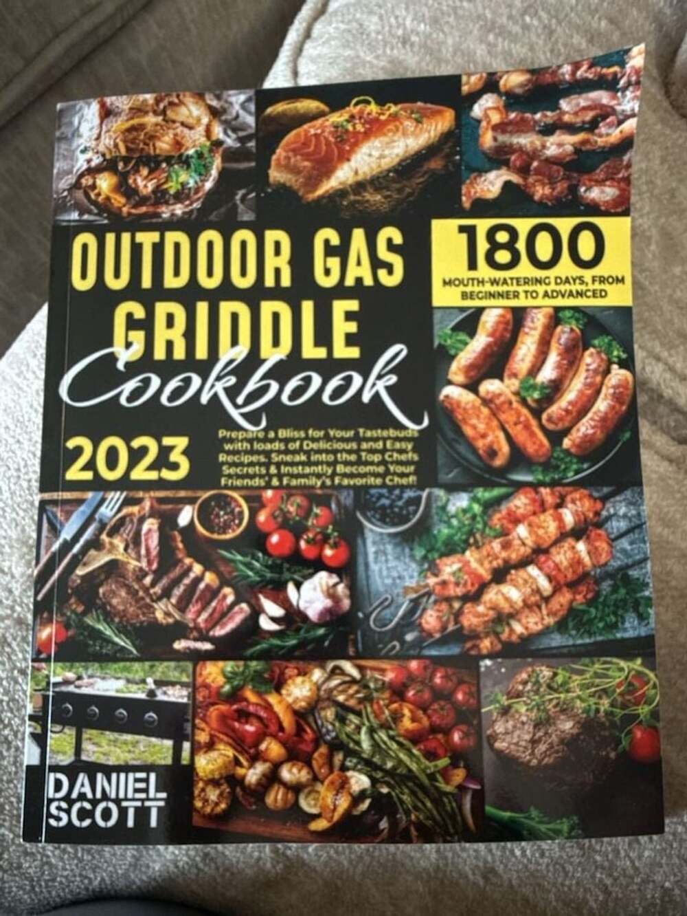 Daniel Scott Outdoor Gas Griddle Cookbook 2023 Paperback